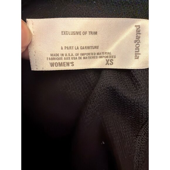 Patagonia Womens XS Black Base Layer Under wear Leggings - Picture 3 of 5
